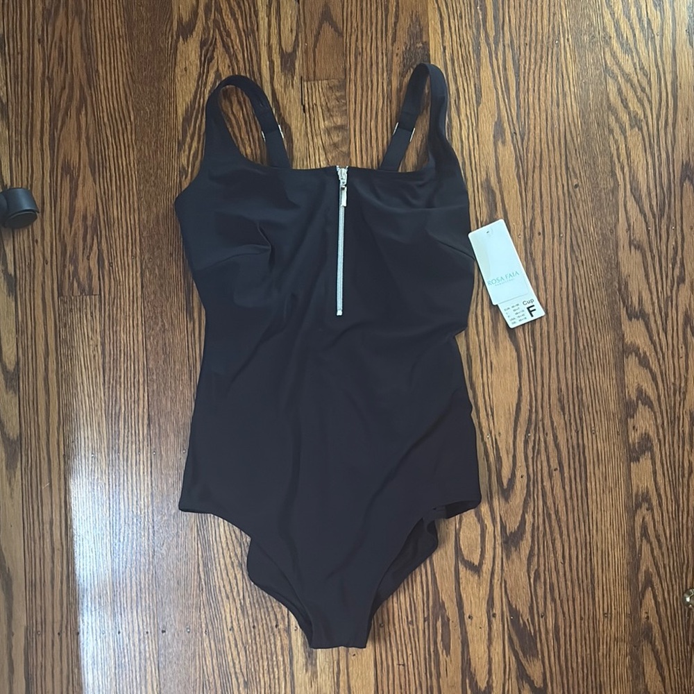 Black One-Piece Swimsuit